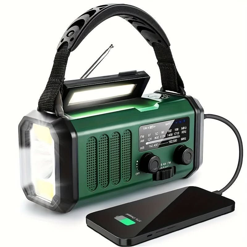 BowLift | All-in-one emergency radio with torch and USB charging function