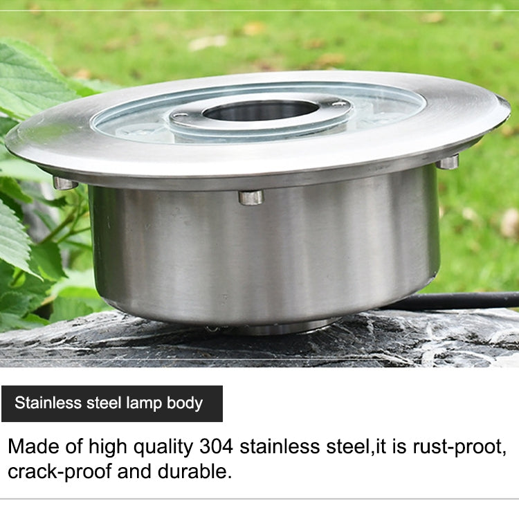 BowLift | 6W Landscape Color Changing Ring LED Aluminum Alloy Underwater Fountain Light (Color Changing)