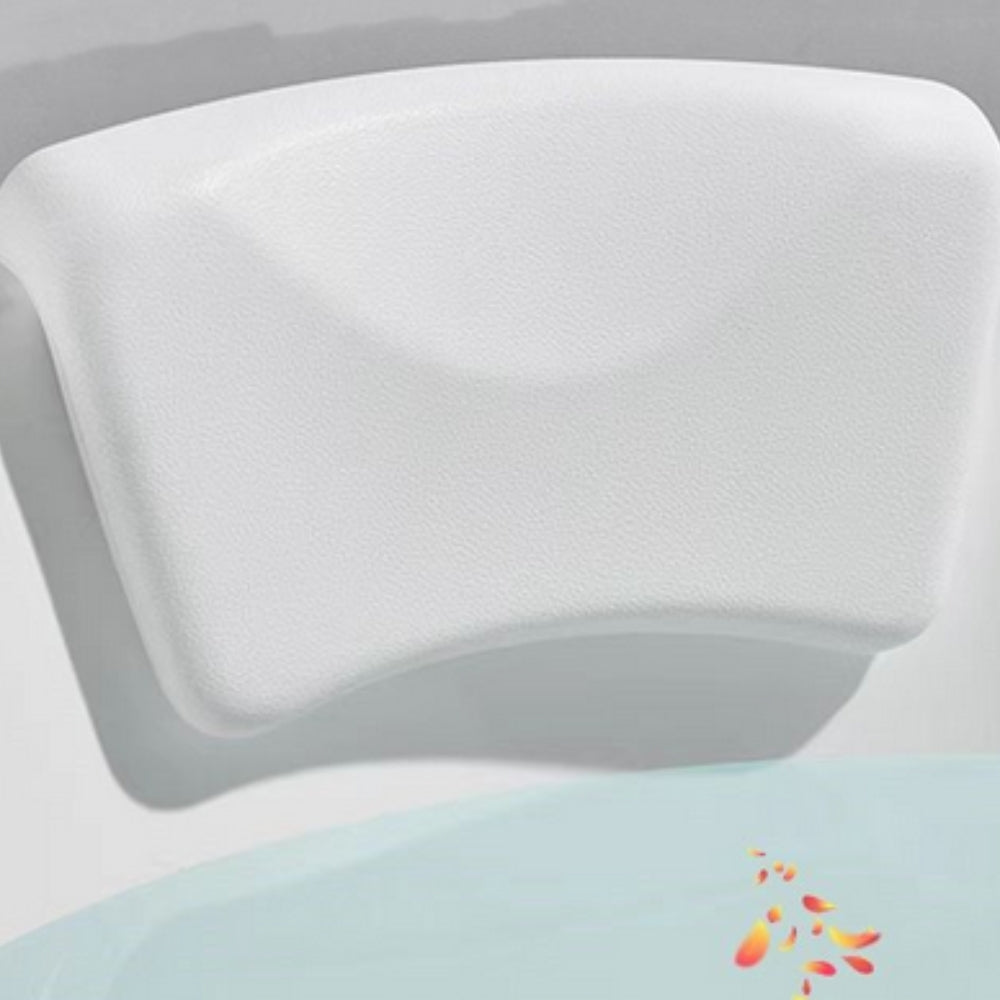 BowLift | Aqua Cradle Bathtub Pillow | Orthopedic Organosilicon Neck Support | Antimicrobial Non-Slip Suction Interface | Ergonomic Cervical Alignment Cushion | Waterproof High-Density Bath Accessory