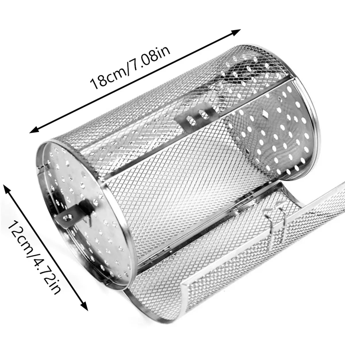 BowLift | Stainless Steel Redating Basket for the Grill – Even & Effortless Cooking