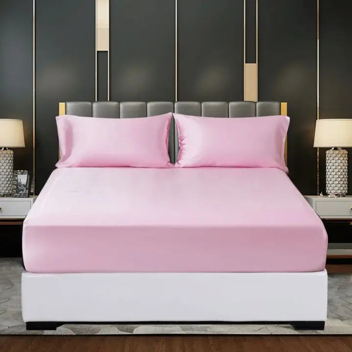BowLift | Ice Silk Bed Sheet – Cool & breathable bedding set
