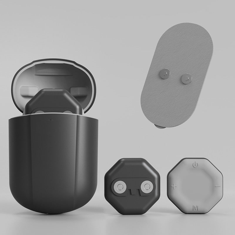 BowLift | Cordless TENS Massage Patch – Portable Pain Relief & Muscle Stimulation Tensiffy with Rechargeable Electric Pulse Technology