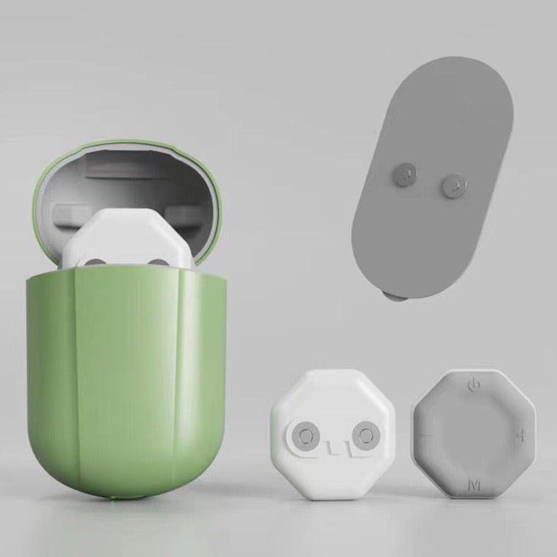 BowLift | Cordless TENS Massage Patch – Portable Pain Relief & Muscle Stimulation Tensiffy with Rechargeable Electric Pulse Technology