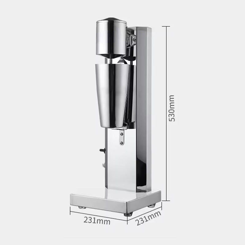 BowLift | Stainless Steel Single Head Commercial Milk Shake Maker Mixer 180W Electric Milkshake Machine With 750ml Cup