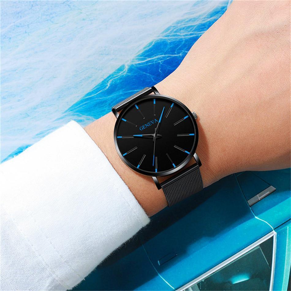 BowLift | Elegant men's quartz watch with minimalist design – Stainless steel
