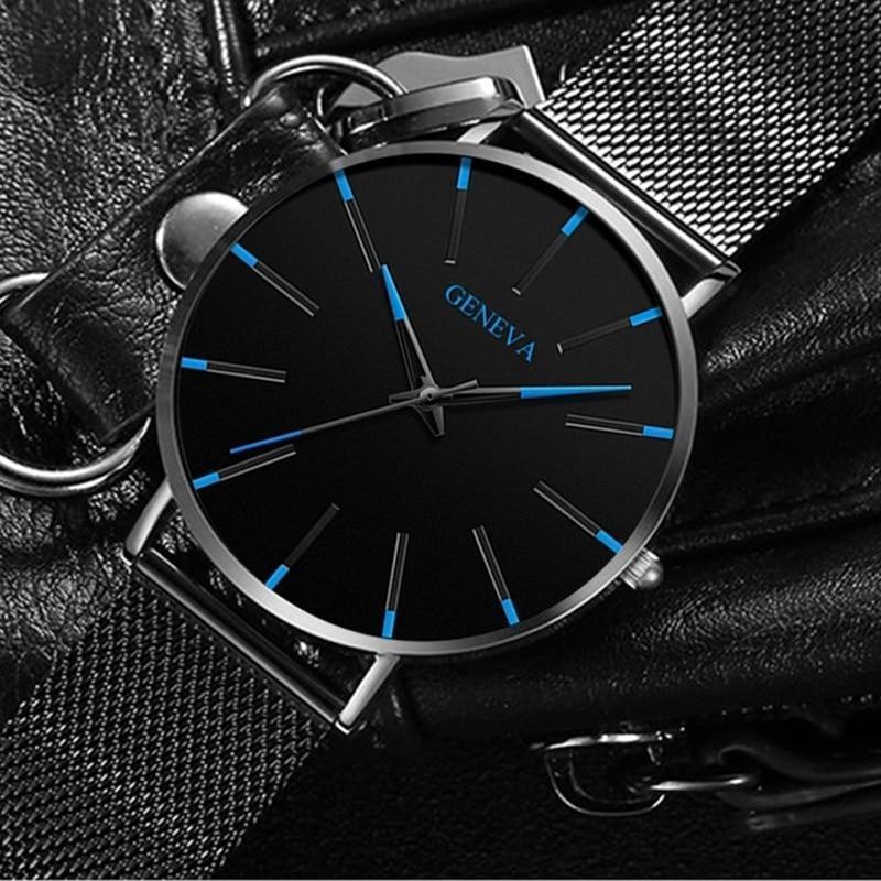 BowLift | Elegant men's quartz watch with minimalist design – Stainless steel