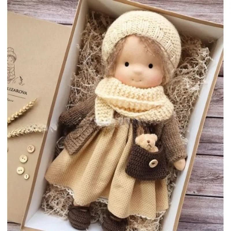 BowLift | Handcrafted Cotton Waldorf Doll for Creative Play