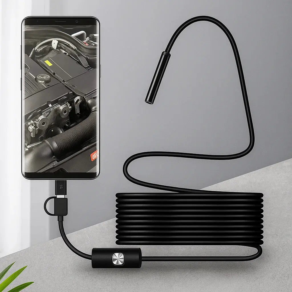 BowLift | Endoscope Camera Waterproof — HD Inspection Camera with 5m Cable