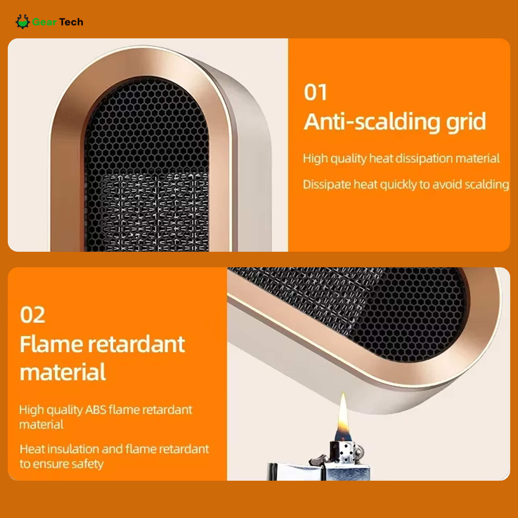 BowLift | Energy-Efficient Space Heater for Small Rooms – Keep Warm This Winter with Quiet Operation