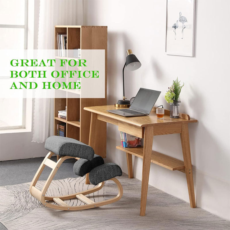 BowLift | Ergonomic Kneeling Chair, Rocking Kneeling Chair Posture Chair, Suitable For Home And Office