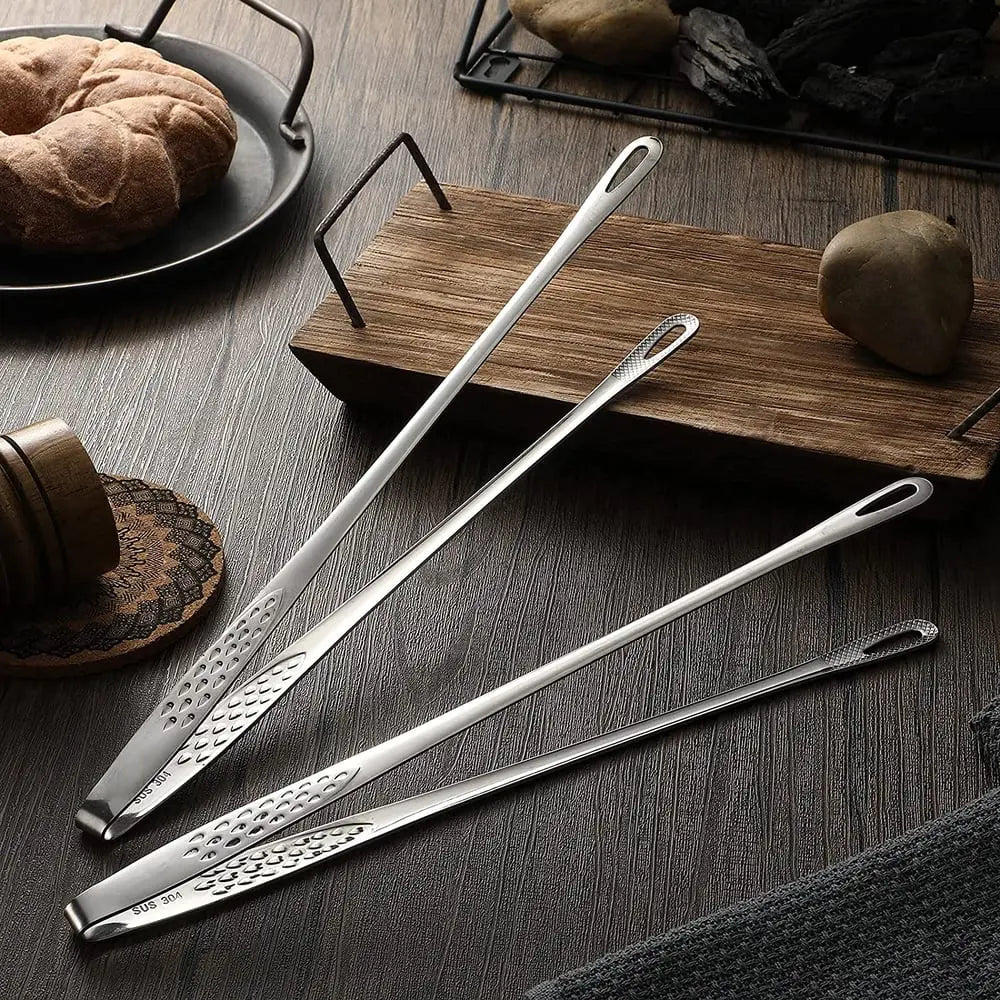 BowLift | Ergonomic Grill Tongs made of stainless steel for grilling and cooking