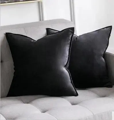 BowLift | VelvetLuxe – Elegant velvet cushion cover with refined details