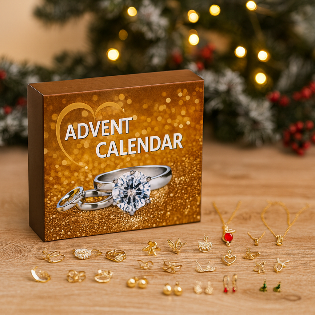 BowLift | Everden Countdown Calendar Set – Festive 24-Day Advent Calendar with Surprises