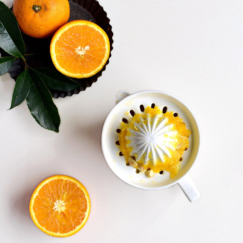 BowLift | Eze Ceramic Citrus Juicer – Manual Juice Extractor for Lemons, Oranges & Limes