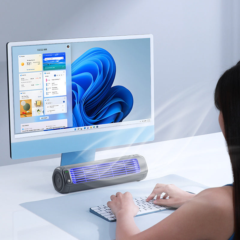 BowLift | Portable Air Conditioner | Wall-Mountable, Fast Cooling & Long-Lasting Battery for Home and Office Use
