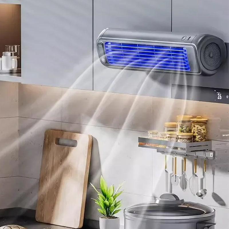 BowLift | Portable Air Conditioner | Wall-Mountable, Fast Cooling & Long-Lasting Battery for Home and Office Use