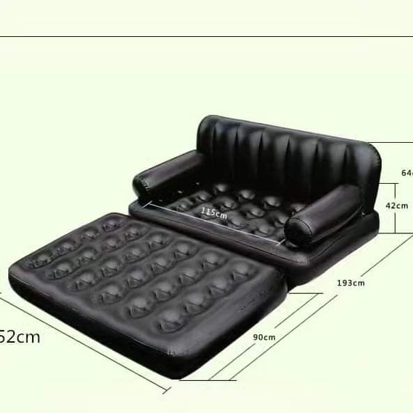 BowLift | Inflatable sofa bed with pump