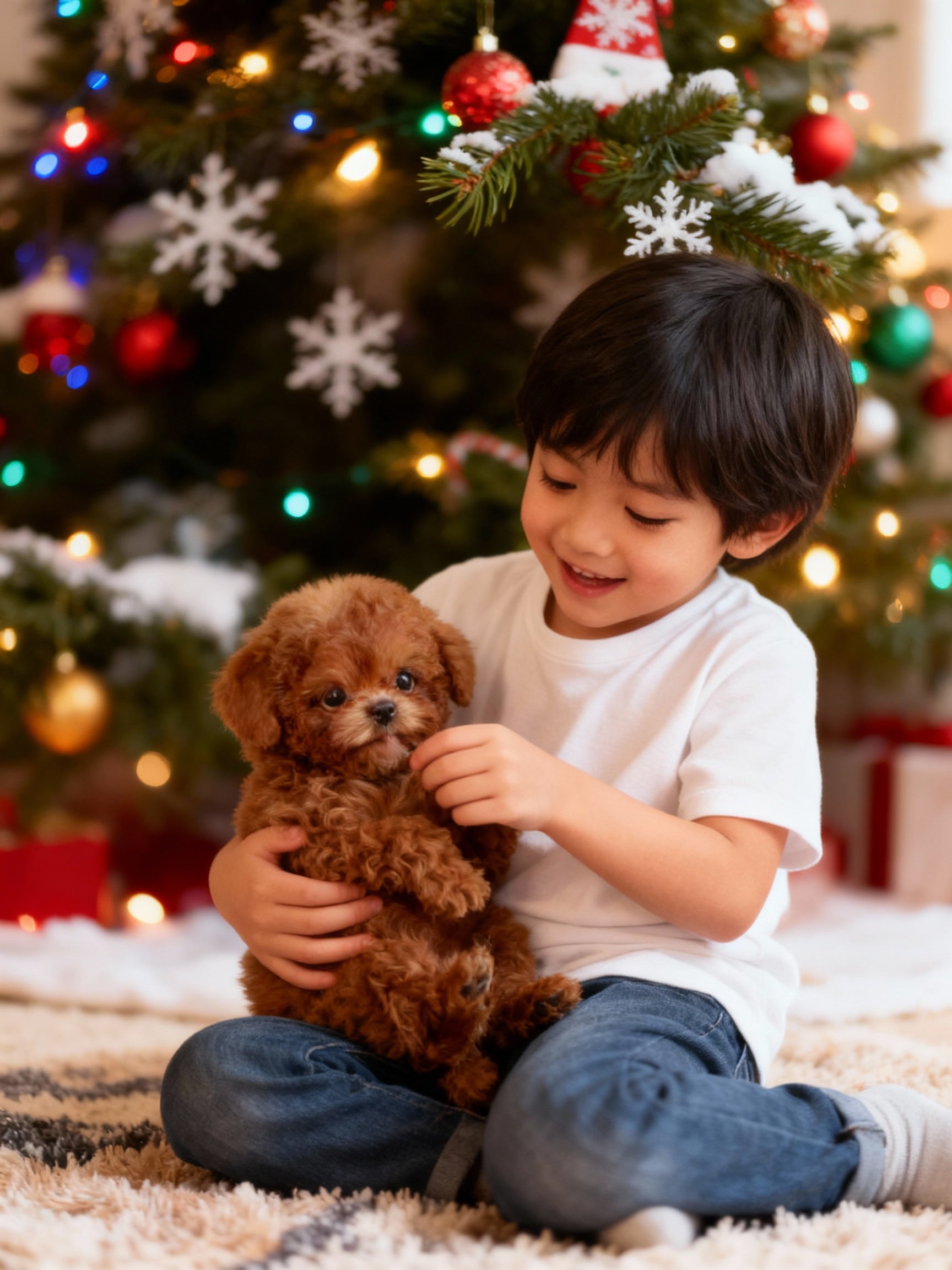 BowLift | Realistic Interactive Robot Puppy | Voice & Motion Electronic Pet | Handcrafted Faux Leather Lifelike Animal Replica