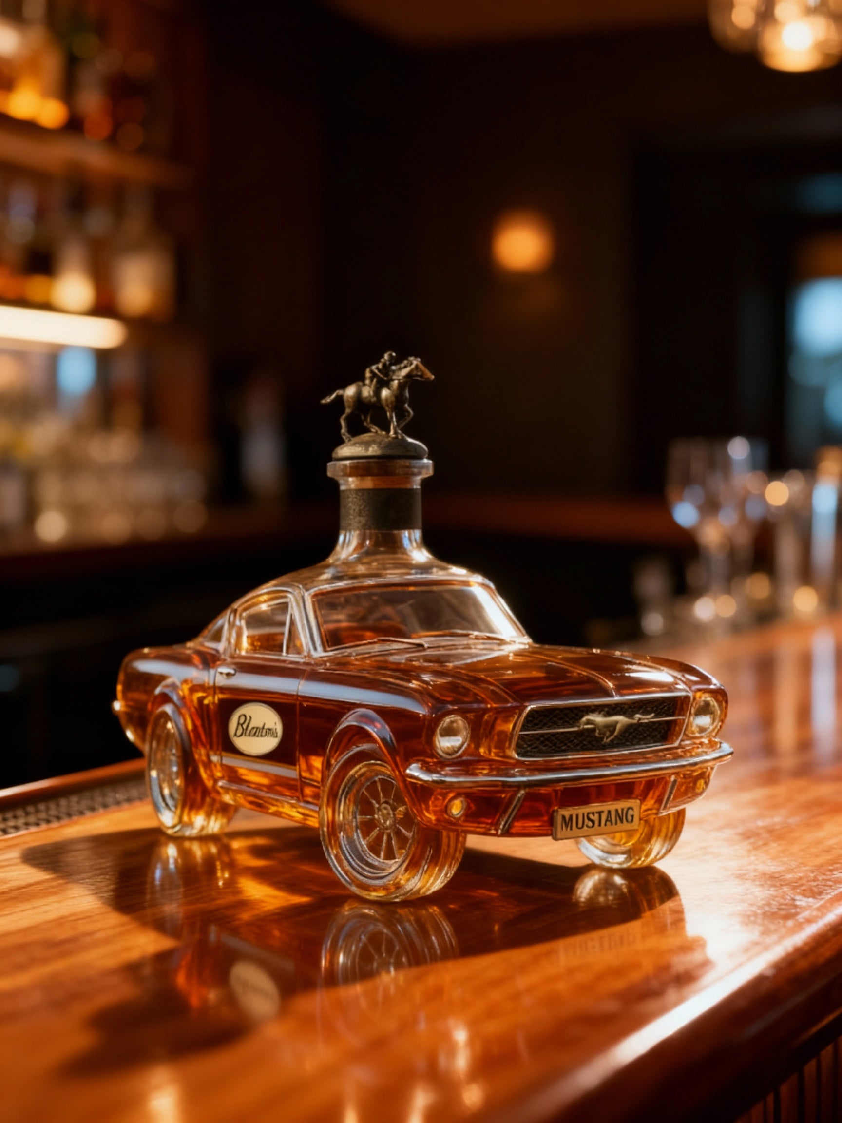 BowLift | Mustang Car Shaped Whiskey Decanter