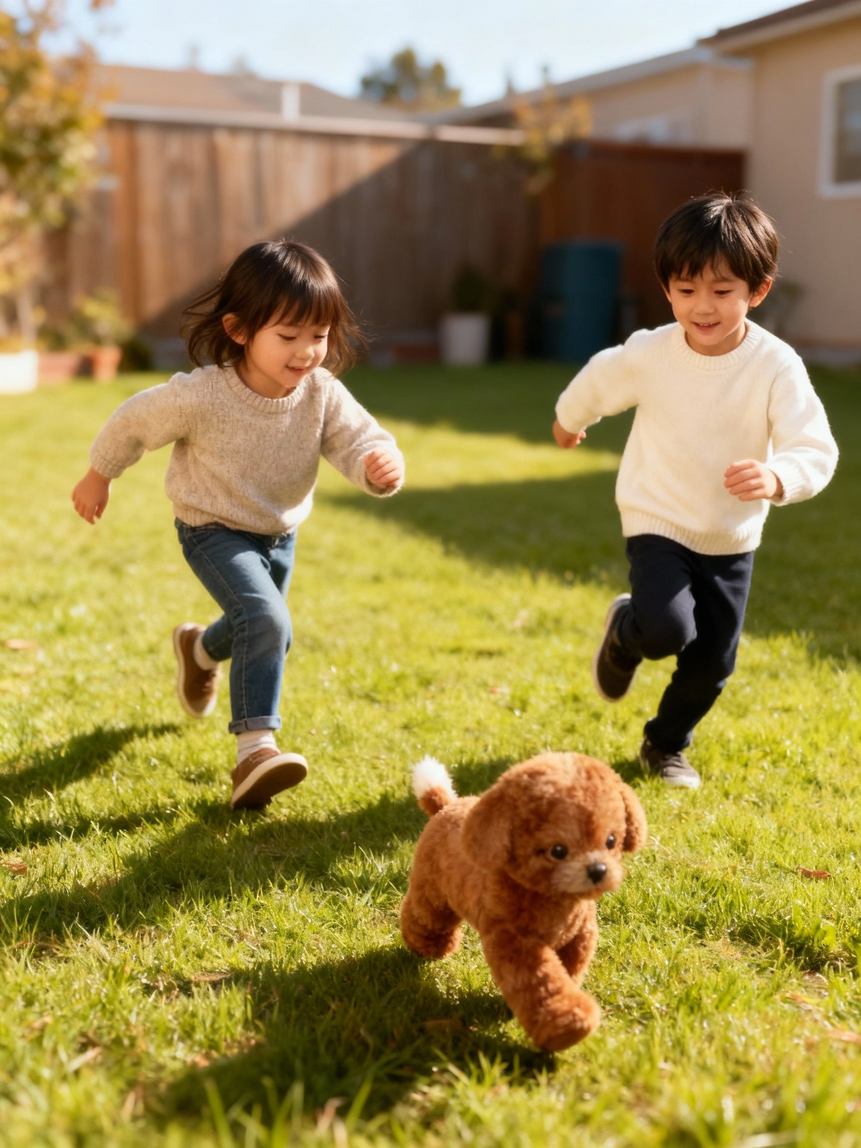 BowLift | Realistic Interactive Robot Puppy | Voice & Motion Electronic Pet | Handcrafted Faux Leather Lifelike Animal Replica