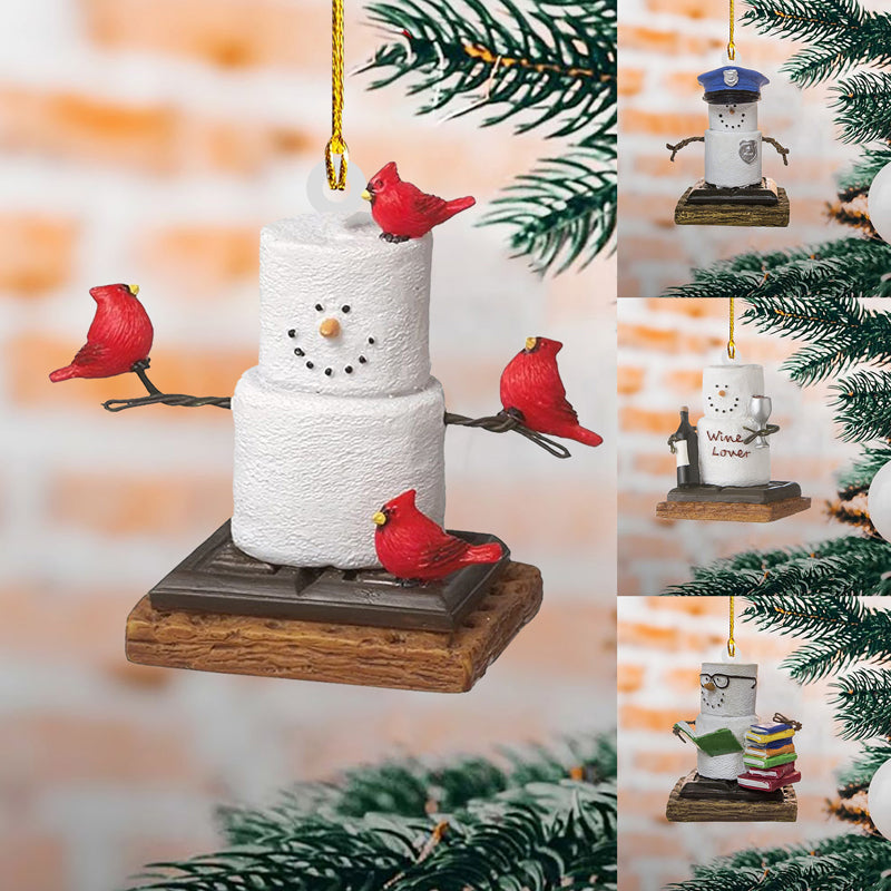 BowLift | Funny Snowman Christmas Tree Pendant