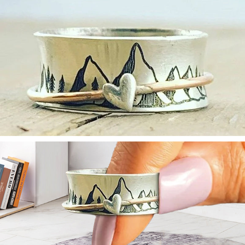 BowLift | Climbing Further Silver Ring