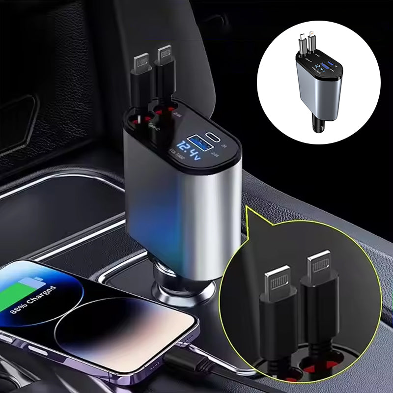 BowLift | Four-in-One Car Phone Charger