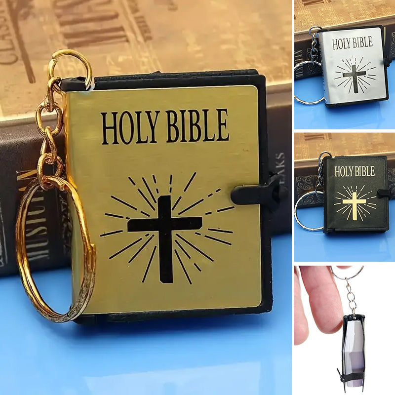 BowLift | Mini Book Bible Keychain