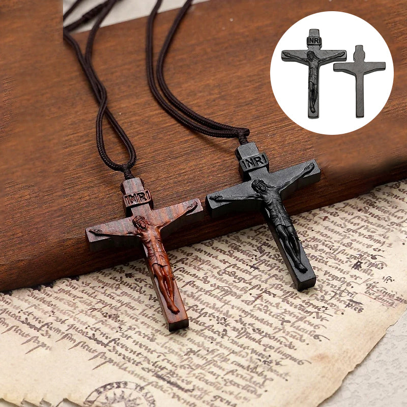 BowLift | Jesus-Cross-Necklace made of Wood