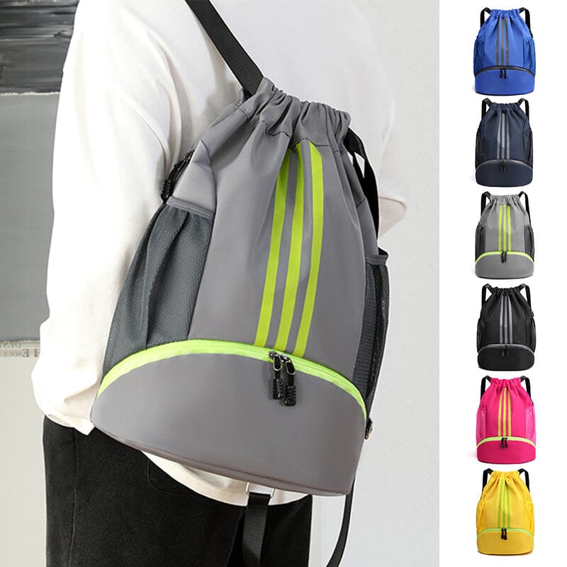 BowLift | Large Nylon Drawstring Tote Backpack