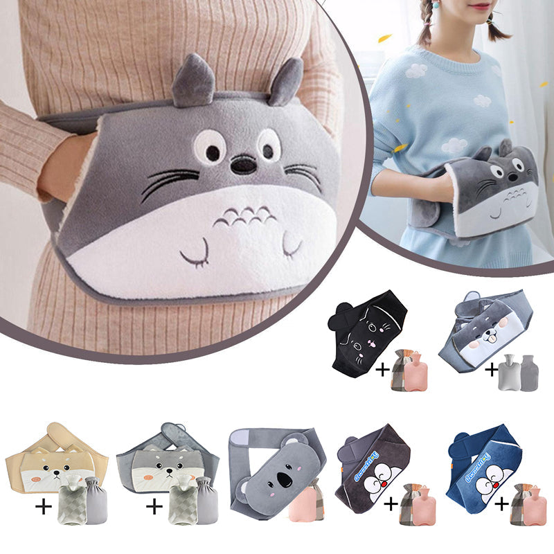 BowLift | Plush Refillable Hot Water Bottle Belt