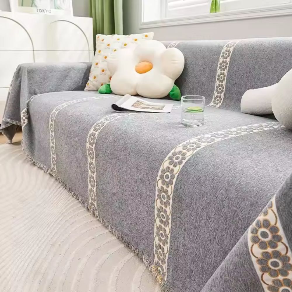 BowLift | Flourish Leaf Sofa Cover