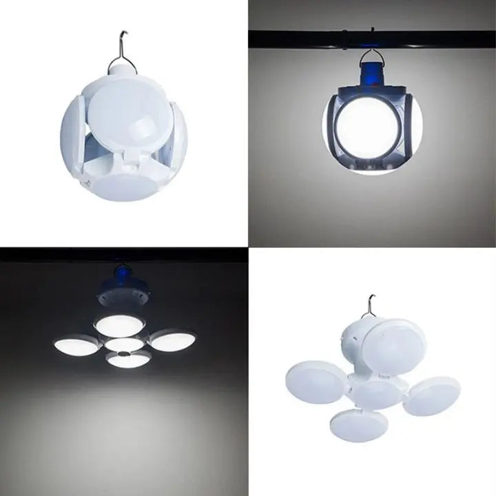 BowLift | Foldable Solar LED Lamp with Clip – Motion-Sensitive & Wireless