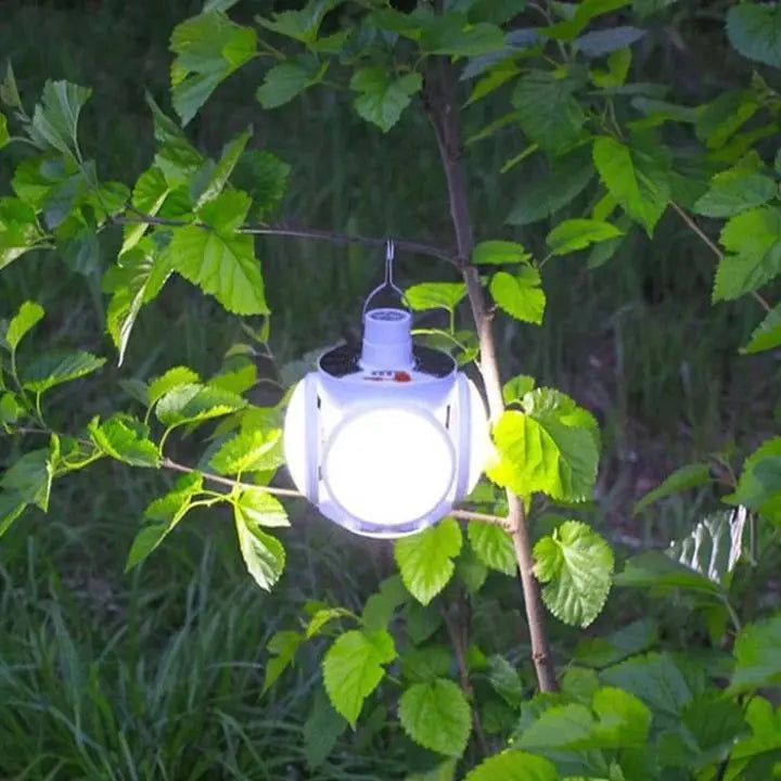 BowLift | Foldable Solar LED Lamp with Clip – Motion-Sensitive & Wireless