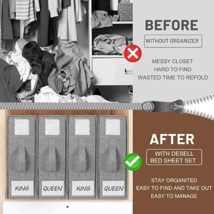 BowLift | Foldable Wardrobe Storage Boxes