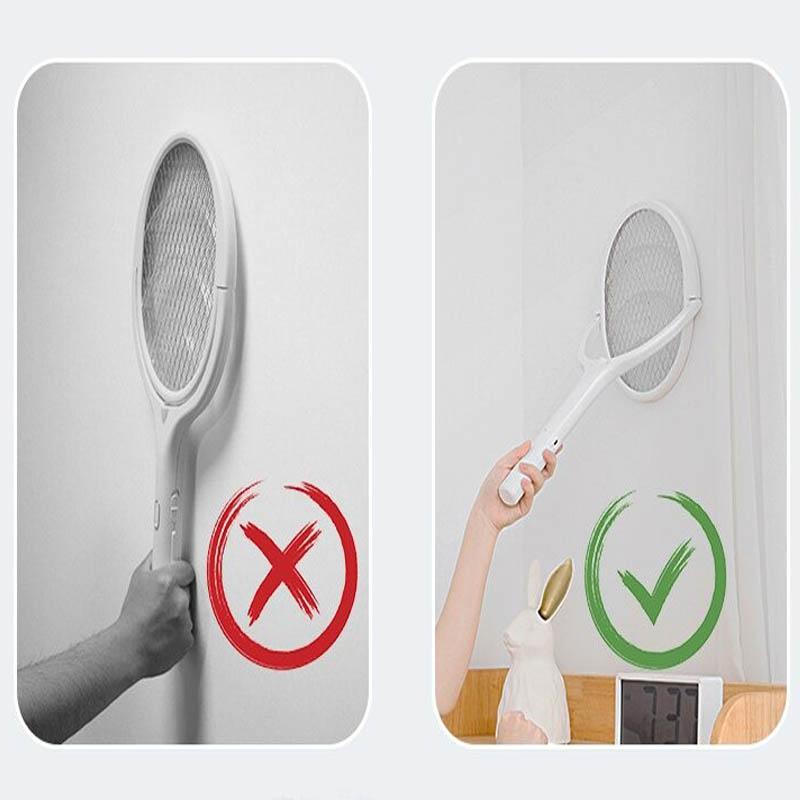 BowLift | Fly swatter – FlyZap – foldable USB connection – safe for children and pets