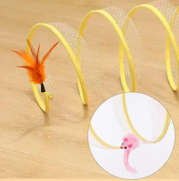 BowLift | Collapsible Cat Tunnel with Integrated Toys