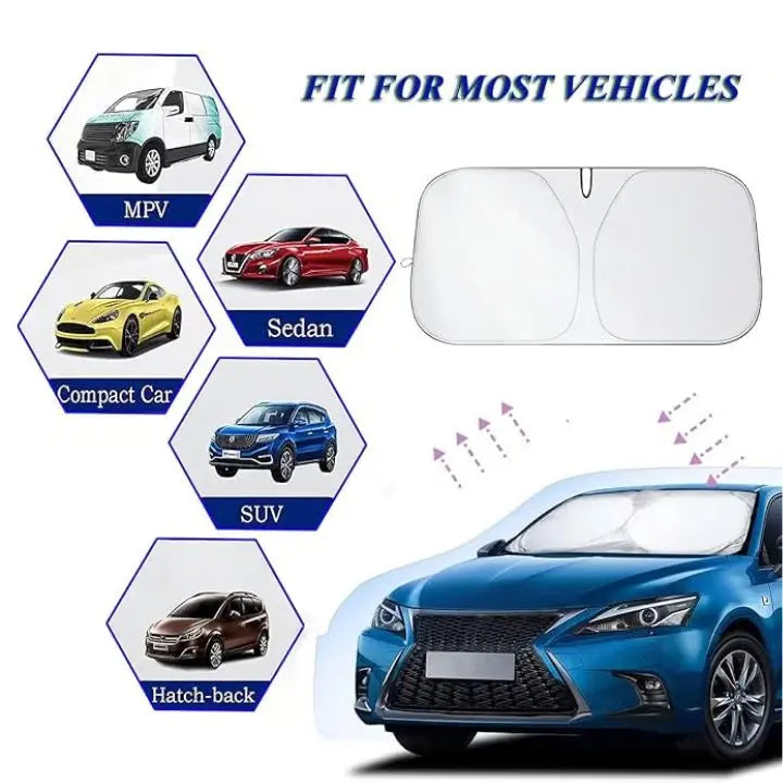 BowLift | Foldable Windshield Cover – UV PRedection for Car