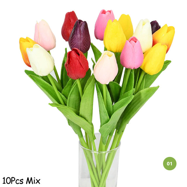 BowLift | Fashion Tulip Artificial Flowers For maintenance-free creative home decor Floral Displays For living room dining room Nordic Home Decoration
