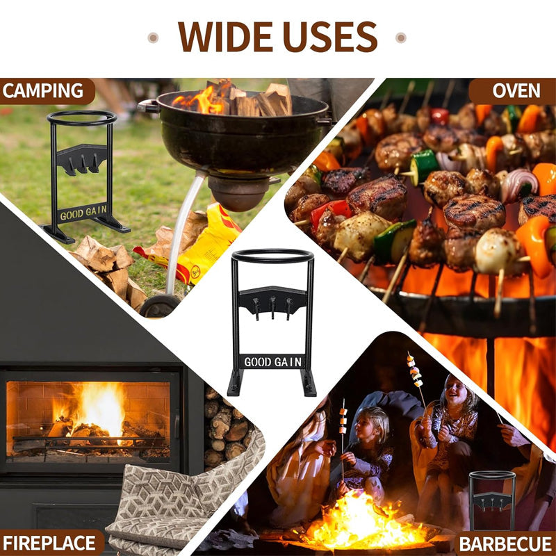 BowLift | Heavy Duty Manual Firewood Splitter, Portable Firewood Cutting Tool For Outdoor Camping, Indoor Home Use