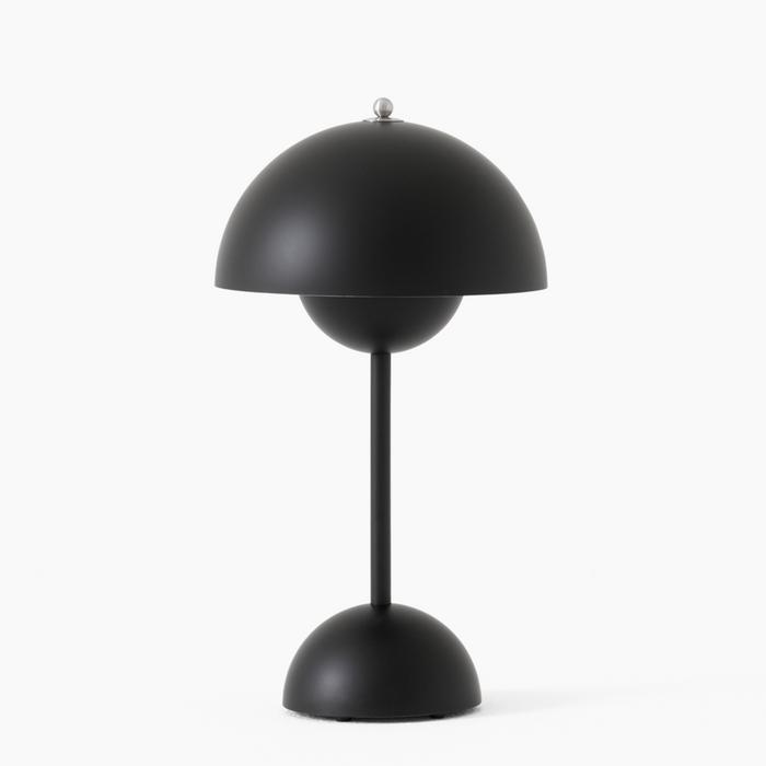 BowLift | Fleur LED Table Lamp - Elegant cordless design, Iconic 60s style, Dimmable light, Modern home decor
