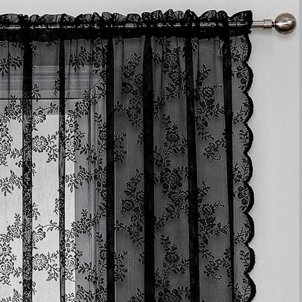 BowLift | Floral Grace Sheer Curtains
