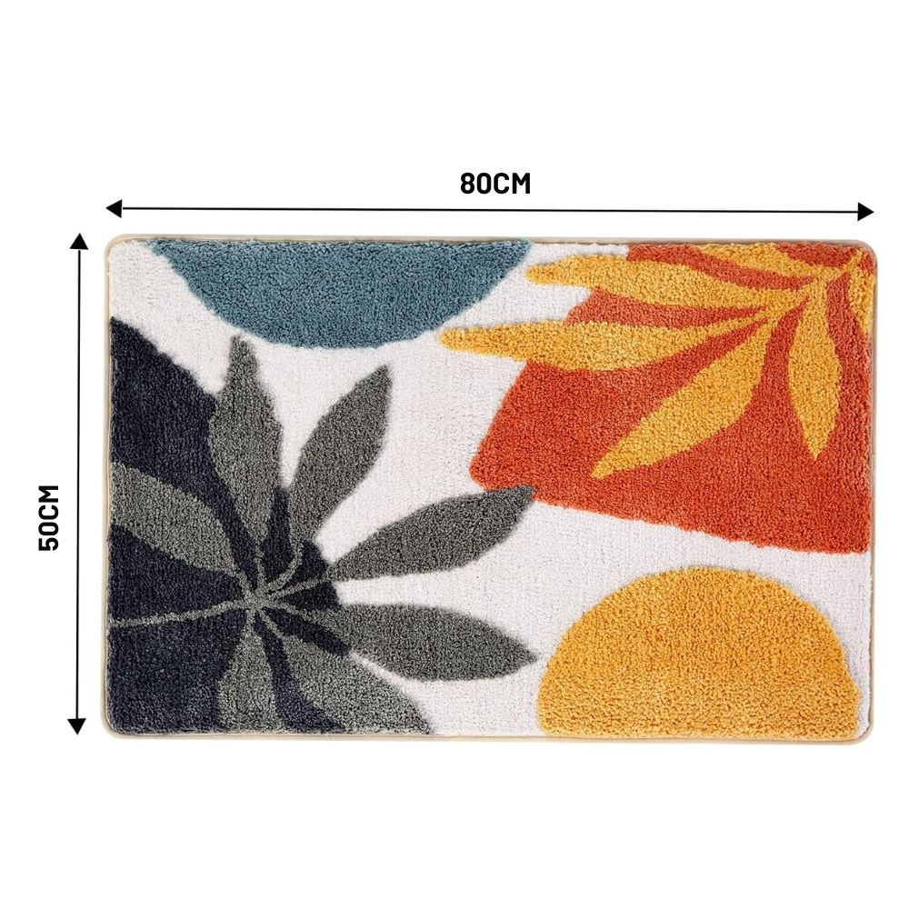 BowLift | Floral Non-Slip Bathmat