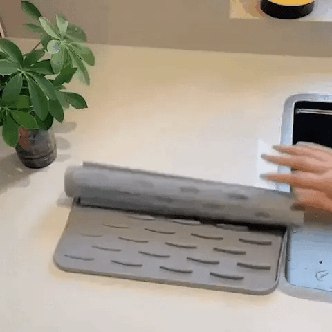 BowLift | Heat-Proof Silicone Drying Mat | Fast Drying, Slip-Free & Space-Saving for Kitchen Organization