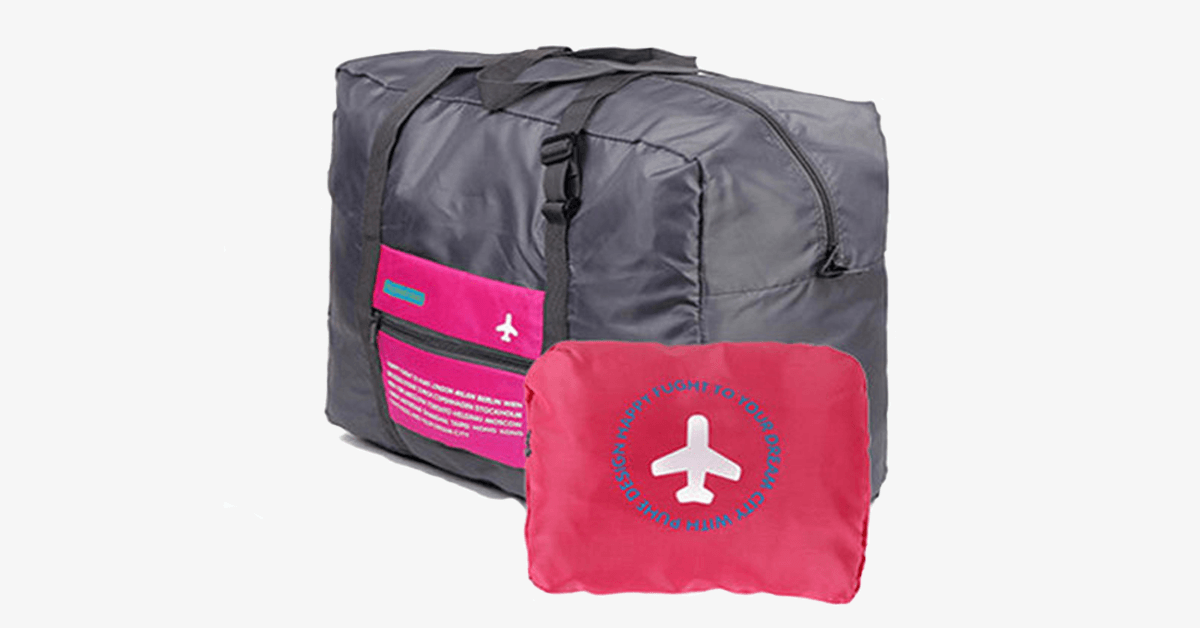 BowLift | Foldable Duffel Bag - Made from nylon with durability - Adjustable straps - Sturdy handle - Foldable design