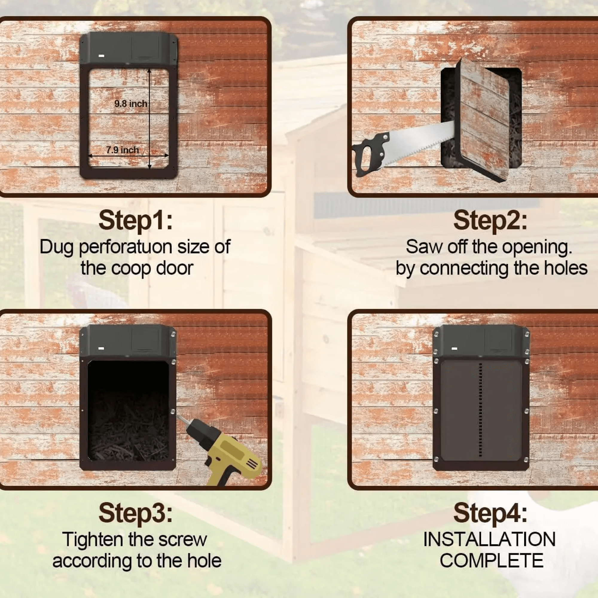 BowLift | Automatic Chicken Pen Hen Coop Poultry Door Opener