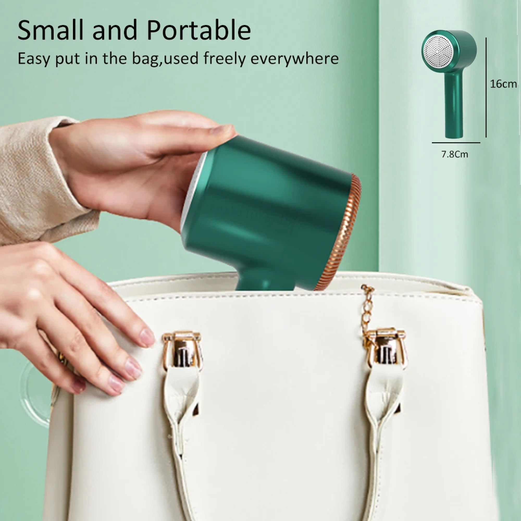 BowLift | Electric Portable Lint Bobble Remover Fabric Cloth Shaver Cat Hair Remover for Clothes Carpets and Rugs