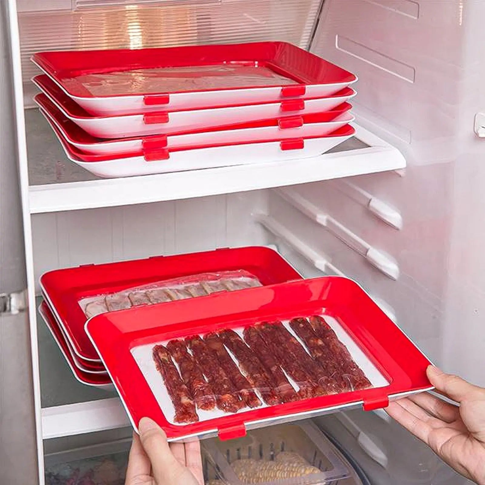 BowLift | Fresh container with airtight closure – Stackable storage tray