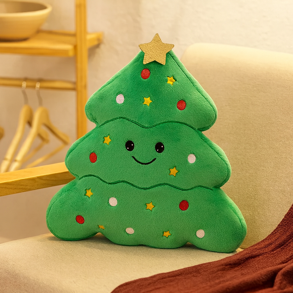 BowLift | Frostvale Plush Christmas Decoration – Festive Carnival Plush Accent for Home and Gift