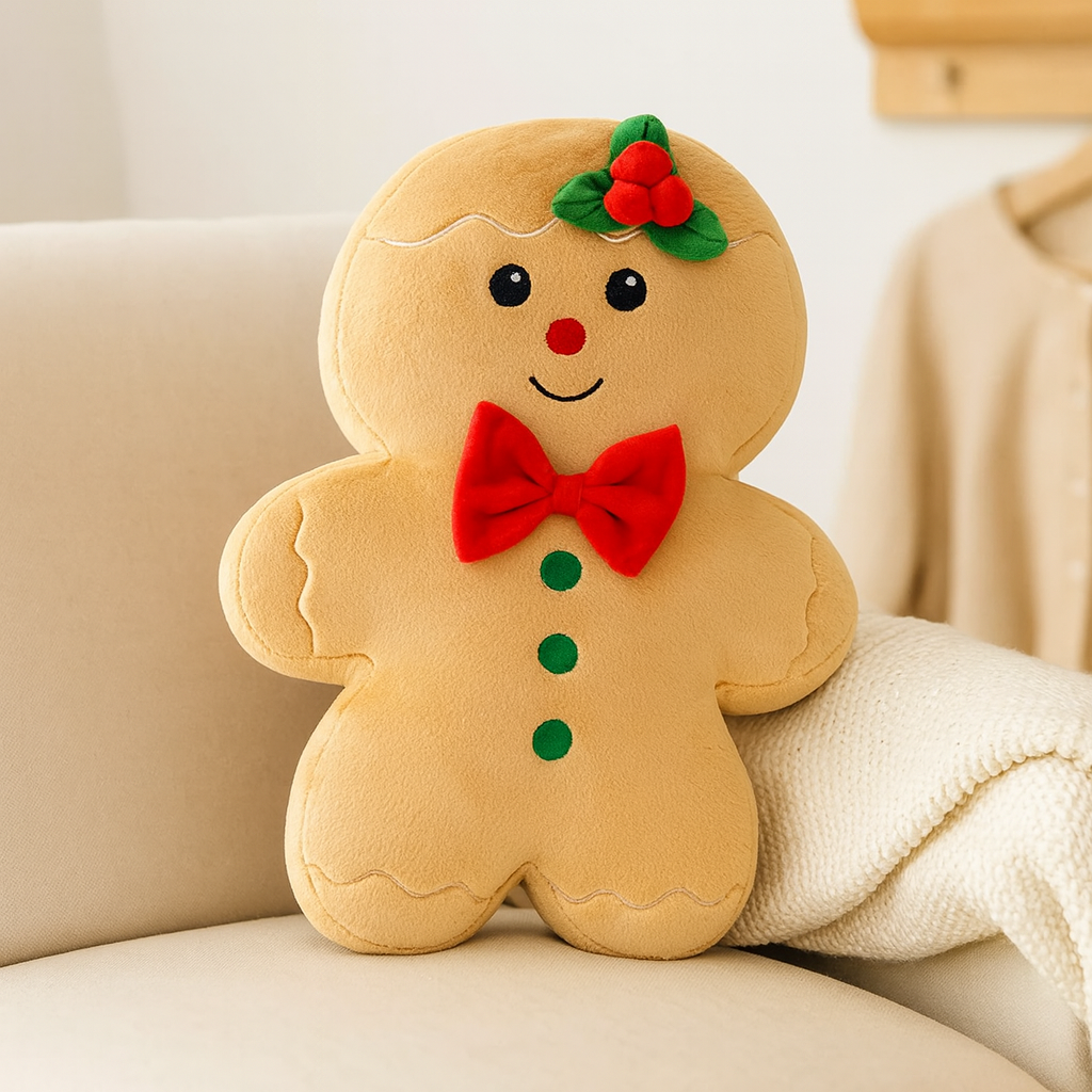 BowLift | Frostvale Plush Christmas Decoration – Festive Carnival Plush Accent for Home and Gift